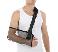 Ymapinc Écharpe de bras réglable, sangle de bras respirante, brassard universel, ambidextre, pour fractures du bras, etc. - Taille L