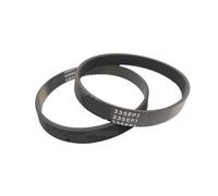 Ymbriton Courroie d'entraînement pour tapis de course à 6 baleines 335 mm en caoutchouc pour entraînement stable