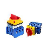 YMD11-100A 3P 4P Professional Manufacturer Supplier Isolator Switch DC Disconnect Load Break ON-OFF Rotary Cam Switch LW30-100 NWPNLXEA(100A 4P)