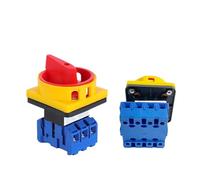 YMD11-32A 3/4P 690V On-off Isolator Switch With Pad Lock Rotary Cam Disconnect Selector High Voltage Control NWPNLXEA(32A 4P)