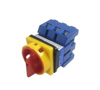 YMD11-80A 3P 4P Isolator Switch DC Disconnect Load Break ON-Off Rotary Cam LW30-80(80A 3P) Controls Switches