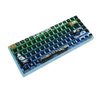 YMDK 116 Touches Dark Fairy Tale Cinq Côtés Teinture Sous PBT Pudding Rétro-éclairé Smoky Keycaps ASA Profil pour MX Clavier Mécanique 104 96 87 84 68