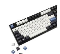 YMDK Arctic Circle Cherry Profile Lot de 142 touches en PBT Dye-Sub pour clavier mécanique MX 61/68/75/84/96/100/104