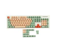 YMDK Cherry Profile Hami Melon Lot de 125 touches vierges en PBT ANSI ISO pour clavier MX Switches 104 87 61 64 Filco YMD96 KBD75 FC980M ID80