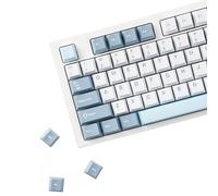 YMDK Cloud Lake Lot de 126 touches personnalisées en PBT pour claviers mécaniques MX 61/75/87/98/100/104