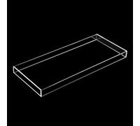 YMDK Couvercle anti-poussière en acrylique pour clavier mécanique 75 ID80 NJ80 GMMK Pro