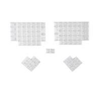 YMDK DSA Profile Ergodox Planck Preonic Lily Lot de touches vierges en ABS transparent pour clavier mécanique MX Noir/blanc