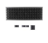 YMDK DSA Profile Ortholinear Layout XD75 ID75 Planck Preonic Niu40 Split 36 Corne Split 46 Touches transparentes en ABS noir blanc pour clavier mécanique MX
