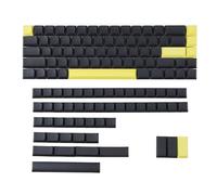 YMDK Gantelman Lot de 119 touches en PBT vierges à profil bas pour clavier mécanique MX 61 64 68 75 84 87 96 108 (touches uniquement)