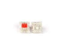 YMDK Gateron Silent MX Switch 5 broches Boîtier transparent Noir/rouge/marron Commutateurs pour clavier mécanique Compatible Cherry MX