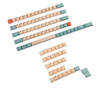YMDK Hami Melon Lot de 64 touches Dye-sub PBT pour clavier BM60 GK64 GK64x