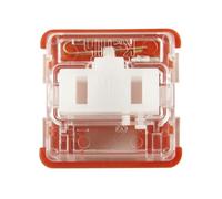 YMDK Kai-lh Choc Switch 1350 Lot de 90 commutateurs linéaires pour clavier mécanique à profil bas Chocolat Rouge 35 g