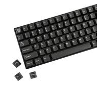 YMDK Lot complet de 114 touches noires à paillettes - Profil Cherry - Double Shot ABS - Touches créatives personnalisées pour clavier mécanique MX 61/64/68/84/87/96/108