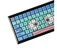 YMDK Lot complet de 138 touches Ugly Fish en PBT épais en PBT XDA pour clavier mécanique MX