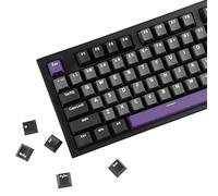 YMDK Lot de 126 touches de clavier à thème fantôme Cherry Profile PBT Dye Sub Keycaps Cool Custom Key Caps pour claviers mécaniques MX 61/68/84/104/108