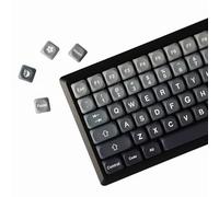 YMDK Lot de 132 touches PBT MOA pour clavier mécanique MX