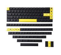 YMDK Lot de 135 touches ultra-fines Gentleman MX à profil bas pour clavier mécanique Mx 61 64 68 75 84 87 96 108