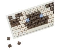 YMDK Lot de 148 touches personnalisées pour clavier mécanique MX 65/75/87/98/100/104 Motif chat siamois 148