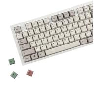 YMDK Lot de 160 touches 9009 pour clavier mécanique MX QWERTZ QWERTZ Cherry Profile Dye PBT pour clavier mécanique MX 61/68/87/98/104/108