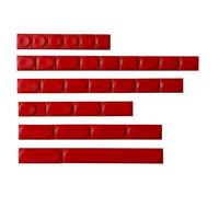 YMDK Lot de 32 touches modifiées - Transparentes givrées - Pour clavier MX Switches Mechanicai