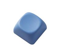 YMDK MOA Profile Lot de 20 touches vierges épaisses en PBT 1,6 mm pour clavier mécanique MX Bleu foncé