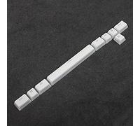 YMDK PBT Double Shot Double Shot Shine Through ANSI ISO Profil Pudding Keyset Keyset (Blanc Raz Bas)