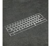 YMDK Plaque de positionnement en laiton et aluminium pour carte de positionnement ISO ANSI 61 64 minila pour PCB GH60 60 % de clavier DIY (plaque d'aluminium argentée A)