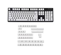 YMDK Pudding Lot de 156 touches rétroéclairées OEM Profil double shot Corsair Razer Ducky SF KBD75 Tada68 Utilisation pour clavier mécanique MX