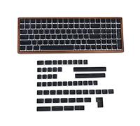 YMDK Pudding Lot de 156 touches rétroéclairées OEM Profil double shot Corsair Razer Ducky SF KBD75 Tada68 Utilisation pour clavier mécanique MX
