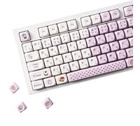 YMDK Taro Lot de 125 touches sur le thème Bobo - Profil MOA - PBT - Pour clavier mécanique MX 61/68/84/87/98/100
