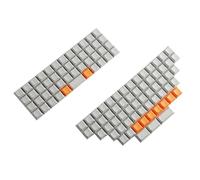 YMDK XDA DSA Touches colorées en PBT vierges adaptées pour clavier MX Ortholinéaire XD75 ID75 Split 36 Corne Split 46 Planck Preonic Niu40 (DSA 109)
