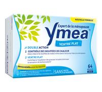 Ymea Ménopause Bouffées De Chaleur Et Ventre Plat 64 Gélules