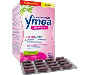 Ymea Silhouette Ménopause Bouffées de Chaleur & Poids Sous Contrôle 128 Gélules