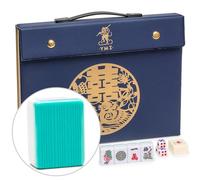 YMI Mahjong Chinois Bleau Opal, Coffret Bleu