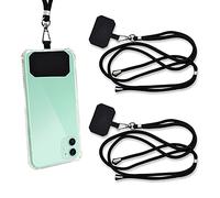 YMIFEEY 2 Pièces Tour de Cou Téléphone Universelle Capes de Collier de Longe Porte-clés Cordon Lanière de Téléphone Portable pour Téléphone, Polyester, Polyester