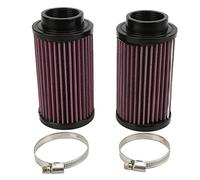 Ymiko 2 Pièces Filtre à Air 26mm Filtre à Air Dosette Véhicule Ensemble D'accessoires Kit de Remplacement pour Banshee 350 Toutes Les Années