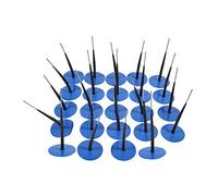 Ymiko 24 pièces Prise de réparation de Pneu, Prise de réparation de Pneu Automobile Patch 6mm kit de démarrage d'ongle de Champignon câblé pour Voiture Automatique Moto vélo vélo Scooter