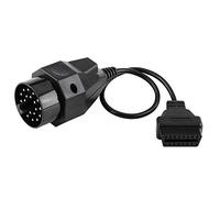 Ymiko Adaptateur de convertisseur OBD 20 Broches à 16 Broches connecteur Adaptateur OBD2 connecteur de câble de Scanner pour E36 E38 E39 E46 E53 X5 Z3