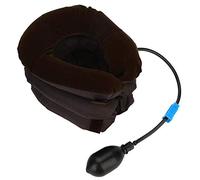 Ymiko Café en Forme de U vertèbre cervicale Tracteur Oreiller Portable épaissir air Coussin Gonflable pour la civière du Cou et Soutenir la Douleur Chronique au Cou