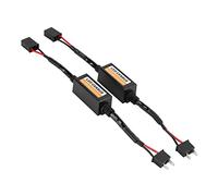 Ymiko D¨¦codeur de phare LED, 2 pi¨¨ces LED dispositif de d¨¦codeur de phare Canbus r¨¦sistances anti-scintillement annuleur d'erreur pour H7