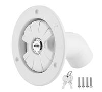 Ymiko Entr¨¦e d'eau par Gravit¨¦ Verrouillable Port de Filtre de Remplissage d'eau Douce Pi¨¨ces de Camping-Car Accessoires de Caravane avec 2 Cl¨¦s pour Remorque de Bateau de Caravane