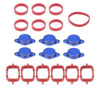 Ymiko Kit de Réparation D'ébauches de Rabat de Tourbillon D'admission de Moteur de Voiture Joints de Collecteur avec Joints de Collecteur (6 * 33mm)