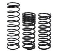 Ymiko Kit de Ressort de Pédale de Mise à Niveau 3 Pièces, Remplacement de Ressort de Pédale Haute Résistance en Métal Noir pour Volant de Course G25 G27 G29 G920