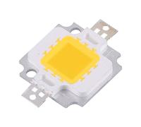 Ymiko Lot de 10 ampoules LED COB 10W 12V G6.35, 3000-3500K Blanc Chaud, 500-600LM, Support Aluminium Dissipation Thermique, Angle 120°, pour Éclairage Intérieur Extérieur Remplacement Projecteur