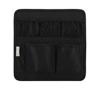 Ymiko Organisateur de Sac à Dos en Nylon, Insert Portable Multi-Article pour Ordinateur Portable, Voyage, École - Support Rigide et Léger - Noir