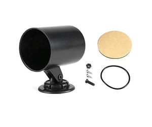 Ymiko Pod Universel Noir de Tableau de Bord Pivotant à Jauge Unique, Support de Compteur de Voiture 2 "52mm Support de Jauge Unique de Camion de Voiture Support de Tasse de Support de Gobelet Chaud