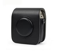 YMKFGUPKRG Sacs de caméra Puce Caméra for bandoulière rétro en Cuir Caméra Caméra Case Case Fit for Fujifilm Instax Fit for Carré SQ20 SQ10 Sacs pour Appareil Photo(Noir)