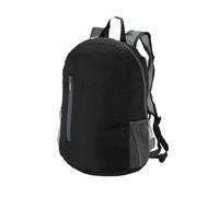 YMKJZLBD Cartable Le Sac À Dos Peut Être Stocké dans Un De Voyage Pliant Extérieur Imperméable Alpinal Mettant en Route Ultra-légère-Noir