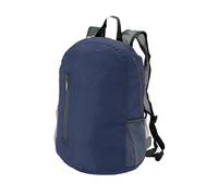 YMKJZLBD Cartable Le Sac À Dos Peut Être Stocké dans Un De Voyage Pliant Extérieur Imperméable Alpinal Mettant en Route Ultra-légère-Bleu Foncé