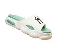 YMKJZLBD Claquette Hommes Chaussons D'été Antidérapants Semelle Épaisse Sandales D'extérieur Résistantes À l'usure Tongs De Plage Orteils Ouverts-Femmes Blanches-39-40